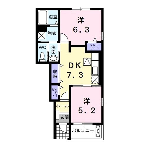 モルティVIIIの間取り