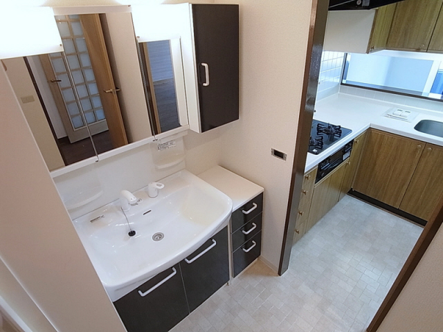 洗面設備　まるで高・級ホテルのようなシャンプードレッサー