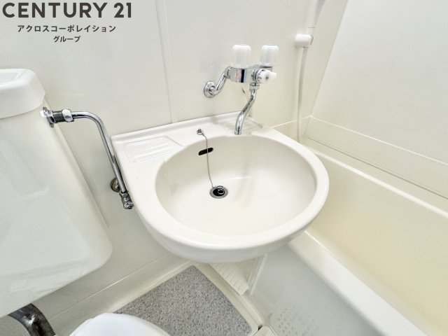 洗面設備　浴室に洗面台