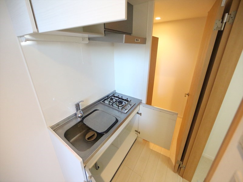 キッチン　システムキッチン（ガス2口コンロ付）