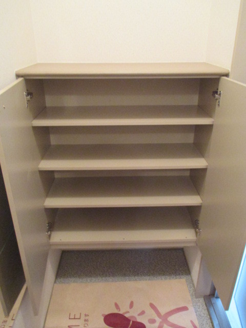 玄関　玄関のシューズボックス