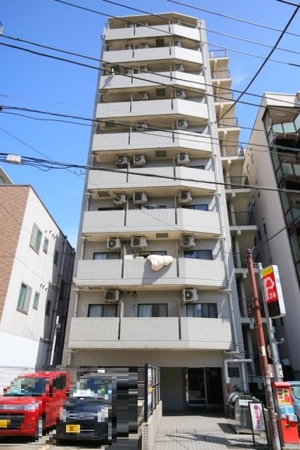 建物外観　分譲賃貸マンションです。