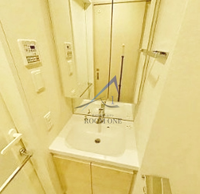 洗面設備　洗面台です。