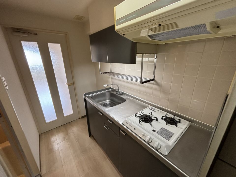 キッチン　１口ガスコンロ付きのキッチンです