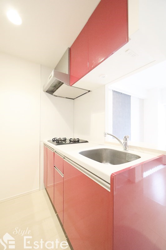 キッチン　システムキッチン（2口コンロ）