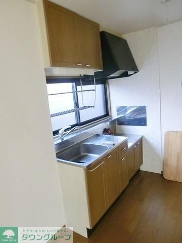 キッチン　ガスコンロ設置可