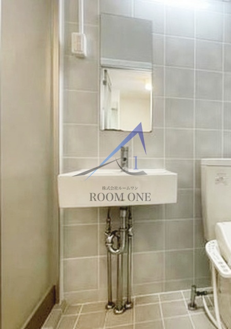 洗面設備　洗面台です。