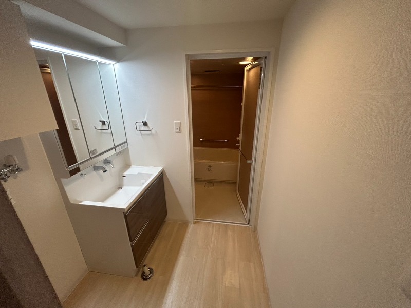 洗面設備　脱衣所