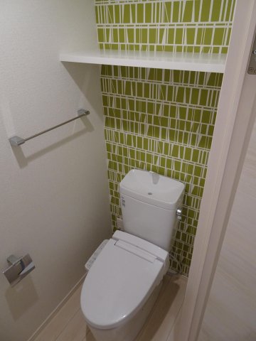 トイレ　ゆったりとした空間のトイレです