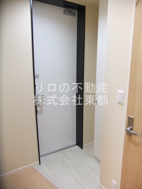 玄関　下駄箱がついているので、片付いた玄関をキープできます！