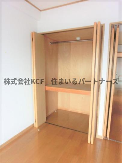 収納　たっぷりとした収納スペースです