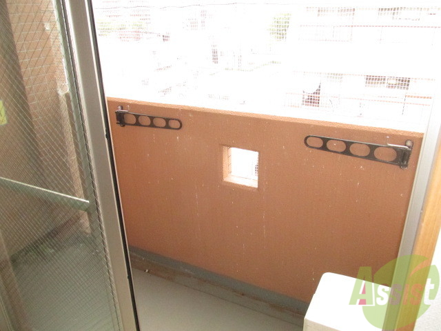 バルコニー　いたって普通のバルコニーです。