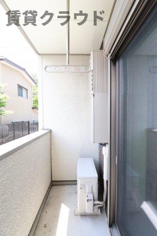 バルコニー　バルコニーがあります