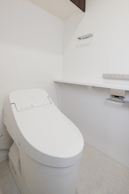 トイレ　ゆったりとした空間のトイレです