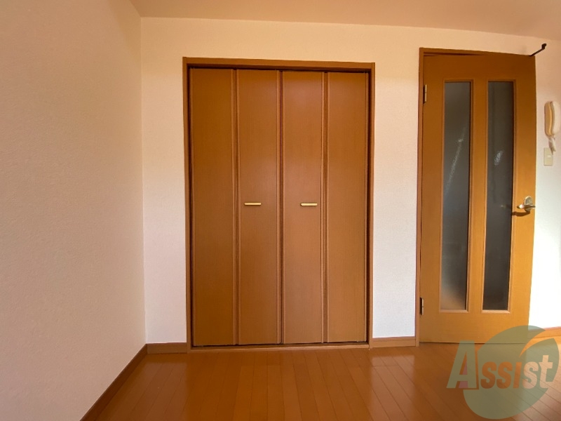 収納　ここに収納があります。収納があると部屋が広く使えます。