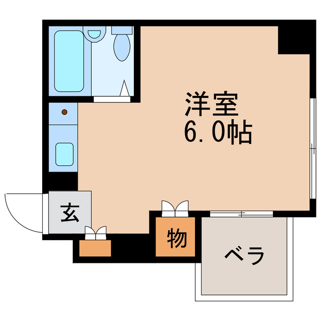 ダイアパレス新栄の間取り写真