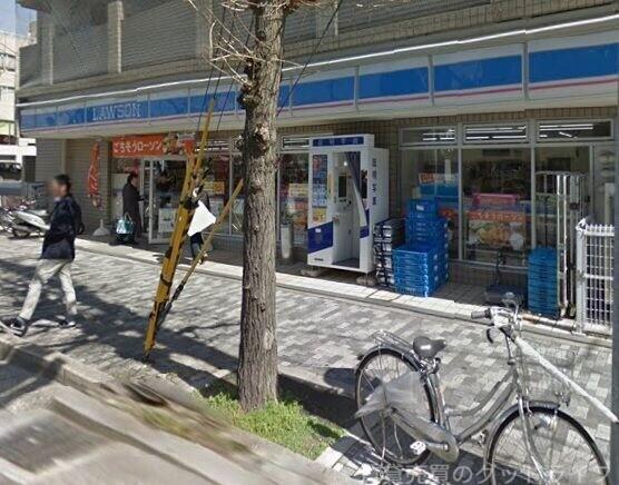 コンビニ　ローソン千本丸太町店（コンビニ）まで421m