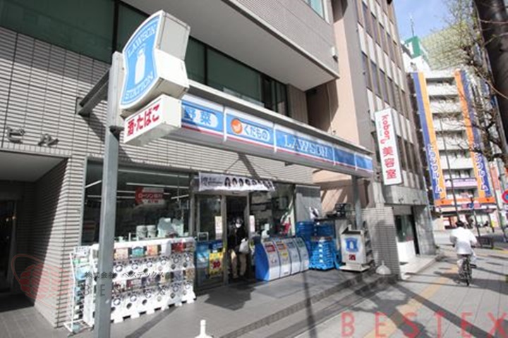 コンビニ　ローソン神田明神店（コンビニ）まで147m