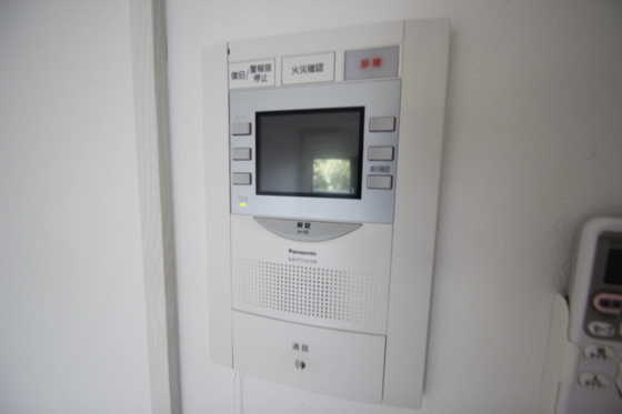 セキュリティ　※別部屋の写真です