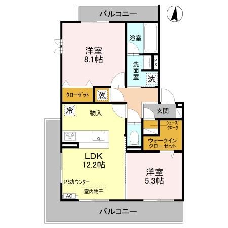 SAKURA CIELの間取り写真