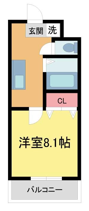 グラーツィア東灘の間取り写真