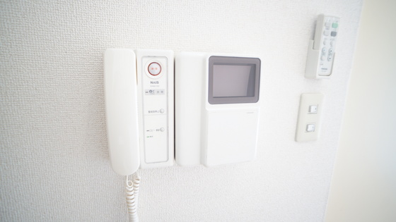 セキュリティ　カメラ付きインターホン
