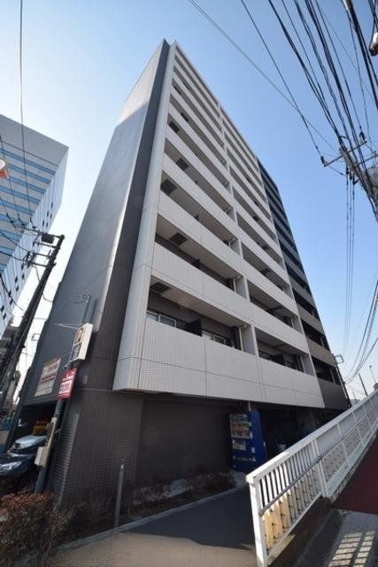 建物外観　外観タイル張りです