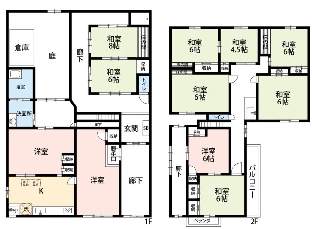 藤塚町戸建ての間取り写真