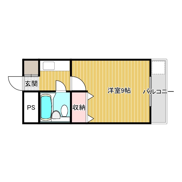 ソロ南茨木の間取り写真