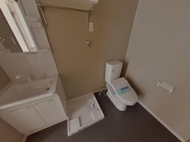 熊本市電上熊本線 段山町駅 徒歩7分 2階建 築8年のトイレ写真