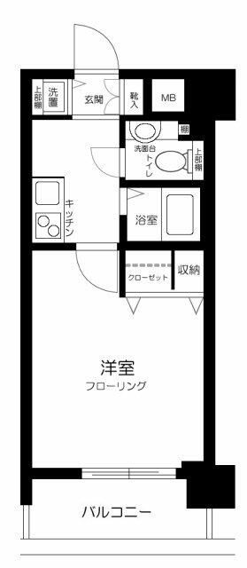 ＪＲ山手線 渋谷駅 徒歩13分 11階建 築29年の間取り写真