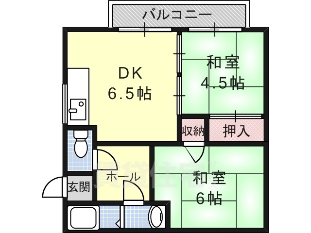 ヒカリハイツの間取り写真