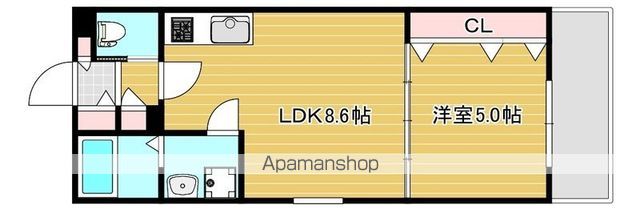 セレニティ豊川Iの間取り写真
