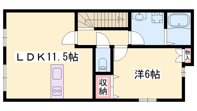 メゾンルーエの間取り写真