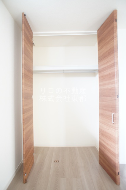 収納　奥行のある収納付です！増えがちな荷物をもスッキリ収納できます