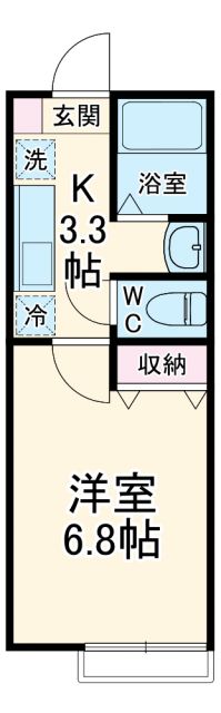 アネックス東川口の間取り写真