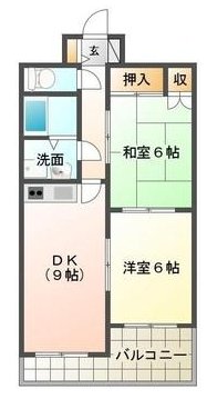 エーデルハイムKの間取り写真