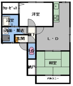 パークサイド・アベニューの間取り