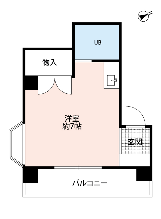 コーポ岡芳の間取り