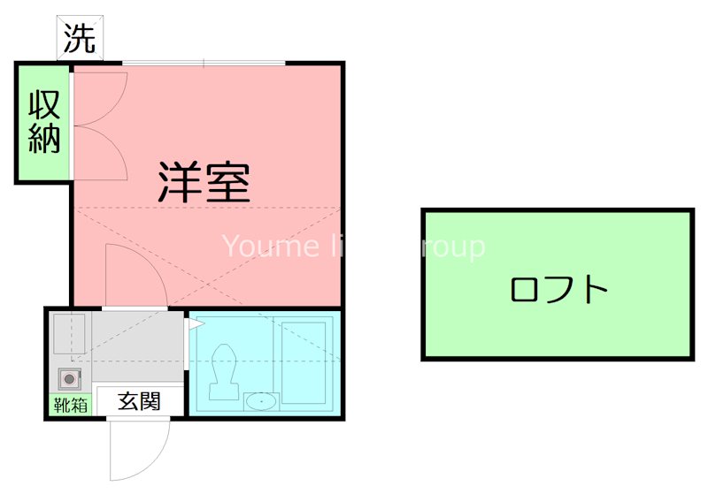 スカイソラーレの間取り