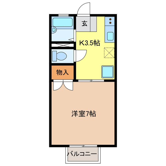 ルミエール関谷の間取り