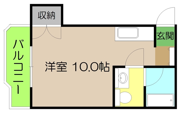 メゾン内藤の間取り