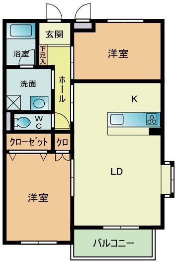 ゼルコバIの間取り