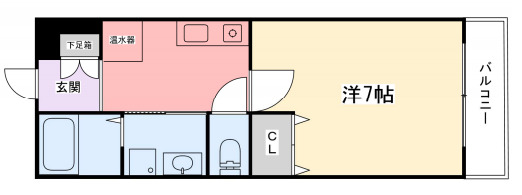 インタービレッジ船丘の間取り