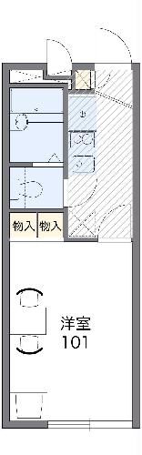 レオパレス幸の間取り