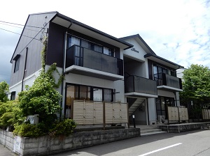 【パティオ渕町　A棟の建物外観】