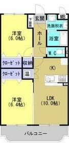 小山市大字粟宮のマンションの間取り