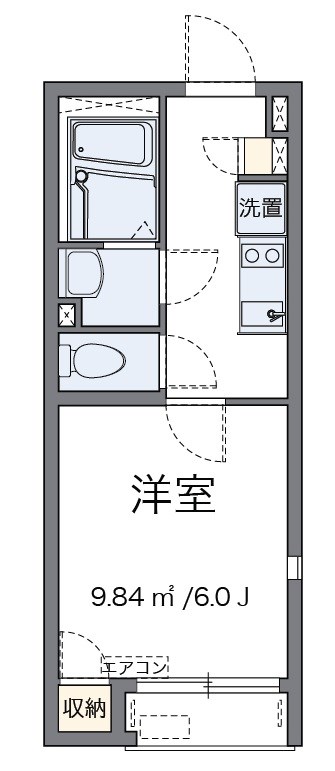 レガリア南の間取り