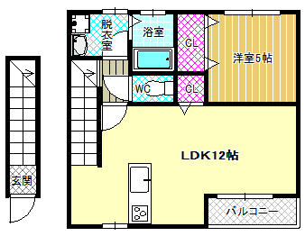 エスポワールの間取り