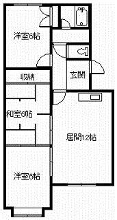 東光８・４プラザの間取り